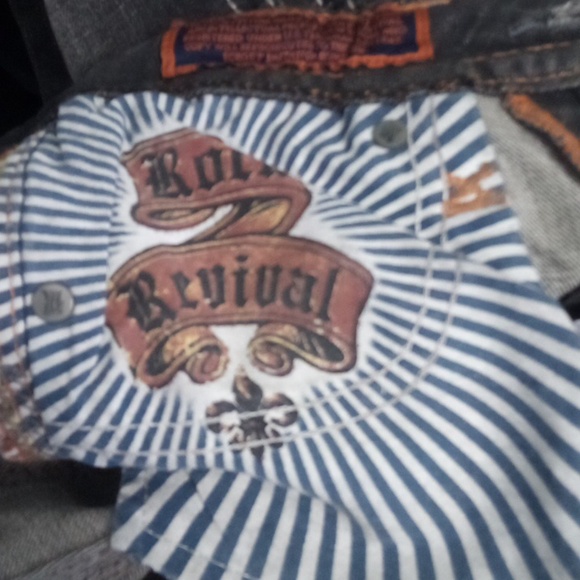 Rock Revival Women's 26 Straight Embellished Embroidered Distressed Black NWOT - Picture 10 of 14